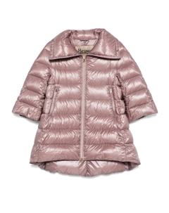 Стеганая куртка с коротким рукавом, розовый Herno