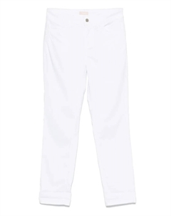 Брюки с логотипом, белый Liu jo