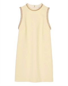 Декорированное платье мини, желтый Sandro