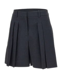 Шорты со складками, черный Theory