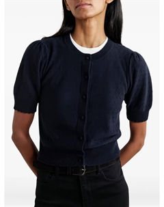 Кардиган ажурной вязки, черный Frame