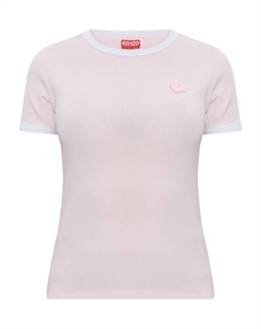 Gots Boke Flower 2.0 ребристый топ, розовый Kenzo