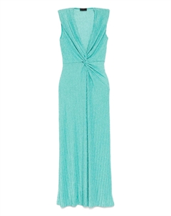Платье макси из джерси, зеленый Liu jo