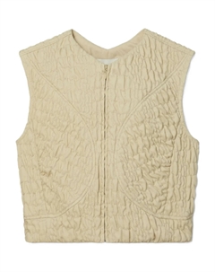 Стеганый жилет, нейтральный Tory burch