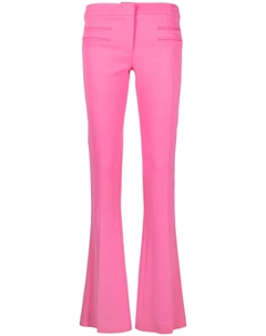 Расклешенные брюки с заниженной талией, розовый Blumarine