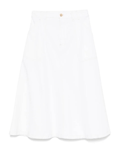 Юбка-миди Laurie из органического хлопка, белый A.p.c.