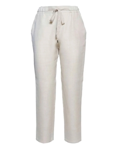 Брюки с завязками на талии, белый Barba