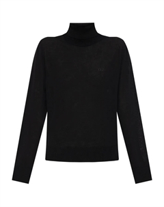 Водолазка с вышитым логотипом, черный Dsquared2