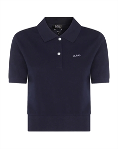 Рубашка поло с вышитым логотипом, синий A.p.c.
