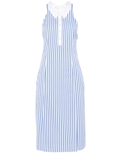 Платье миди в полоску, синий Thom browne