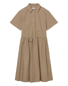 Платье-рубашка с присборенной талией, нейтральный Marc o'polo