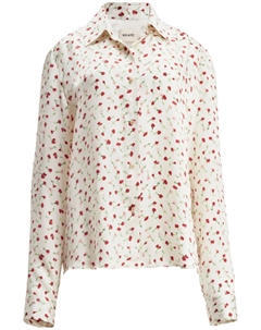 Рубашка Argo с принтом, нейтральный Khaite