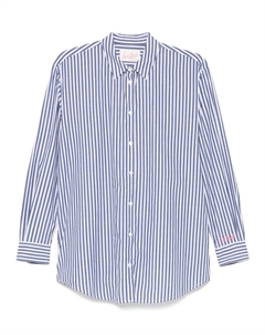 Рубашка в полоску, синий Mc2 saint barth
