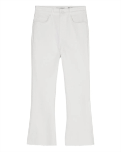 Джинсы с бахромой, белый Marc o'polo