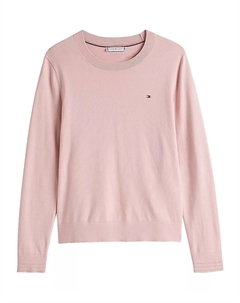 Топ тонкой вязки, розовый Tommy hilfiger