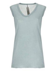 Топ из органического хлопка, синий Rick owens