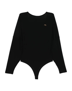 Боди из джерси, черный Pucci