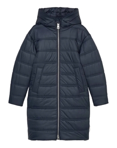 Пуховик с капюшоном, синий Marc o'polo