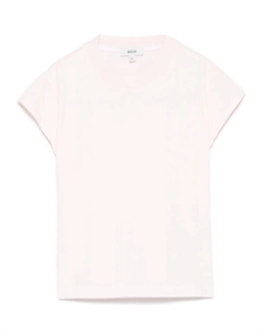 Футболка из хлопка, розовый Agolde
