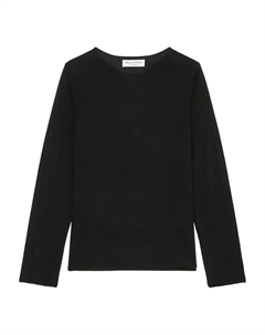 Топ с длинными рукавами, черный Marc o'polo