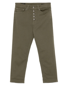 Укороченные джинсы Koons, зеленый Dondup