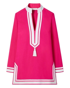 Пляжная туника, розовый Tory burch