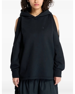 Худи с вырезами на плечах, черный Converse