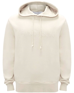 Худи с вышитым логотипом, нейтральный Jw anderson