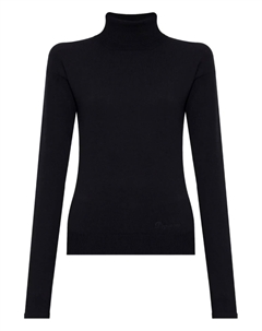 Свитер с высоким воротом, черный Dsquared2