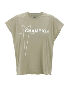 Футболка с логотипом X Champion, серый Rick owens