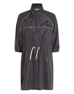 Платье с кулиской, серый Miu miu