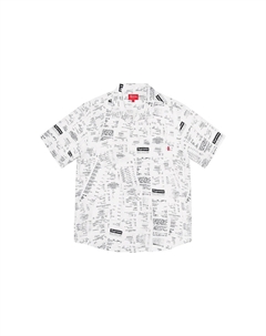 Осень/Зима 2020 Рубашка Унисекс, белый Supreme
