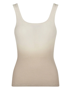 Топ с круглым вырезом в рубчик, нейтральный Dondup