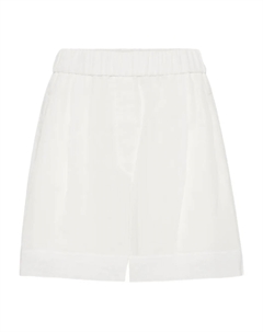 Шорты из органзы, белый Brunello cucinelli