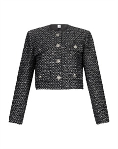 Жакет из букле, черный Liu jo