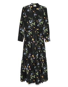 Платье миди из хлопка, черный Mc2 saint barth