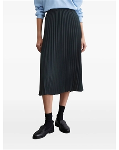Плиссированная юбка миди, синий Marc o'polo
