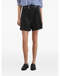 Плиссированные шорты с высокой талией, черный Marc o'polo