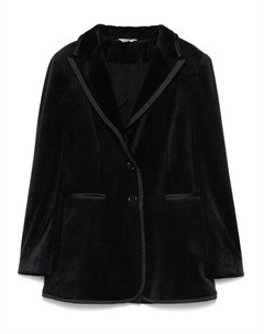 Однобортный блейзер, черный Liu jo