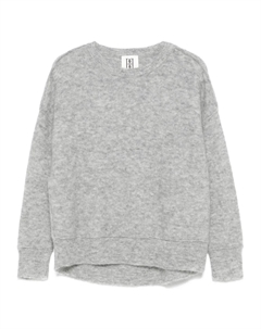 Свитер из смеси шерсти и мохера, серый By malene birger