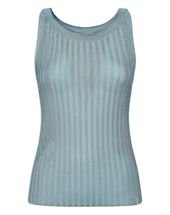 Ребристая майка, синий Herno