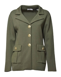 Однобортный пиджак, зеленый Charlott