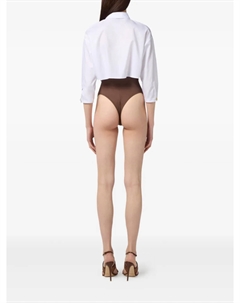 Поплиновая рубашка, белый Elisabetta franchi