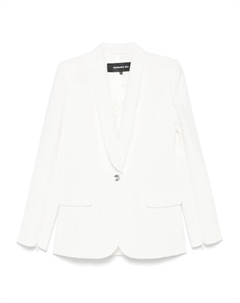 Блейзер с застежкой-молнией на рукаве, белый Barbara bui