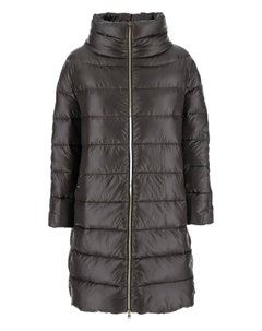 Стеганое пуховое пальто Matilde, серый Herno