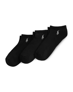 Комплект из трех пар носков в рубчик Polo ralph lauren