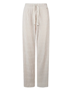 Брюки из волнистого жаккарда, нейтральный Herno