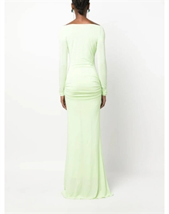 Длинное платье, зеленый Blumarine