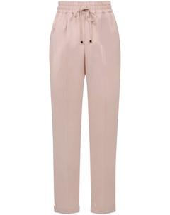 Прямые брюки из вирджинской шерсти, розовый Kiton