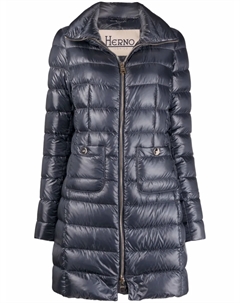 Пуховик Maria, синий Herno